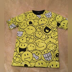 Sequin Smile Top 😃🙂🧐